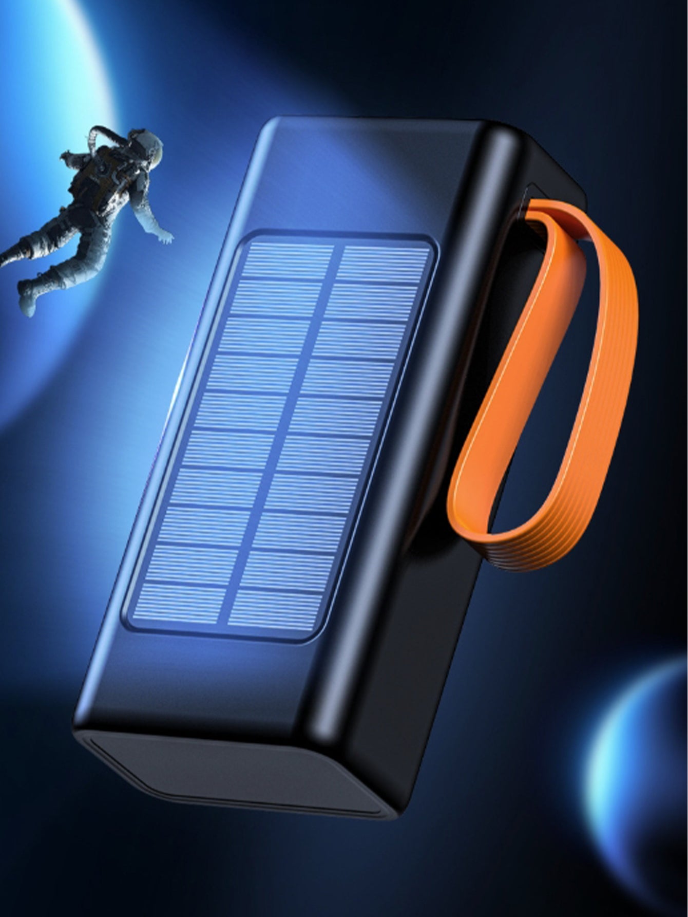 High-Capacity Solar Power Bank – 50,000mAh Fast Charging Outdoor Camping Light - 4 Options