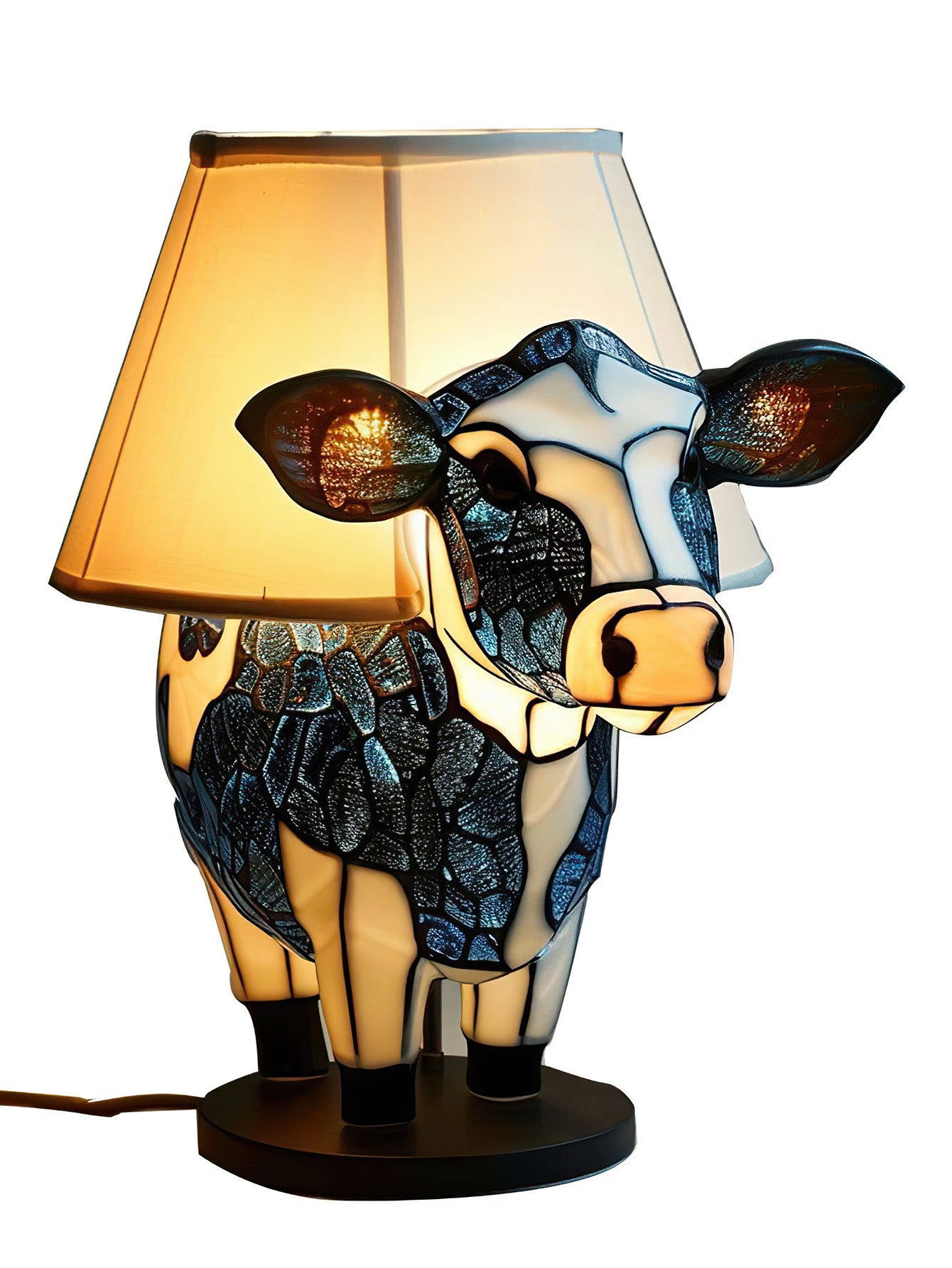 Animal Table Lamp – Creative Resin Night Light - 2 Options