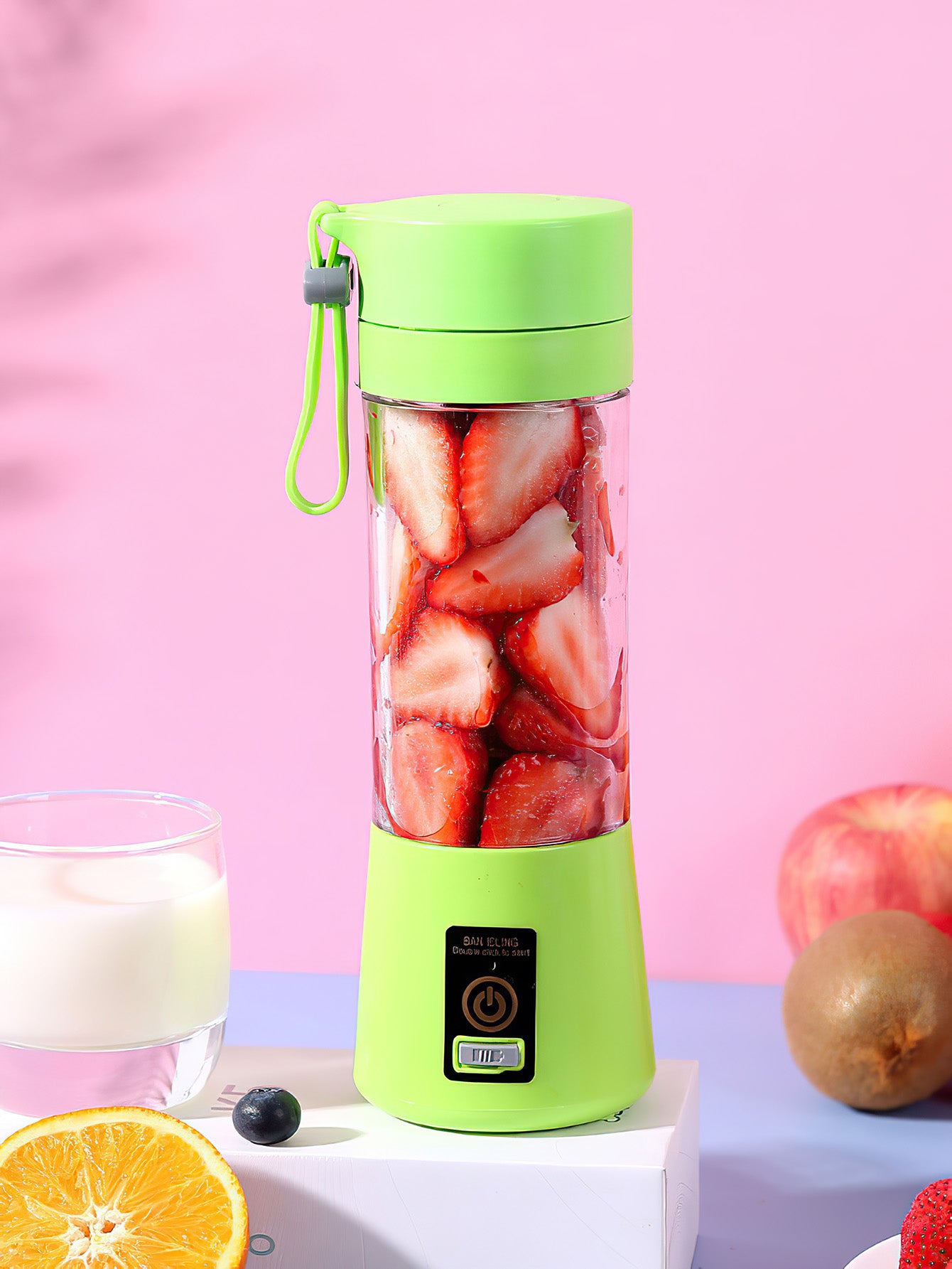 Portable electric juicer cup, mini fruit juicer -4 colors